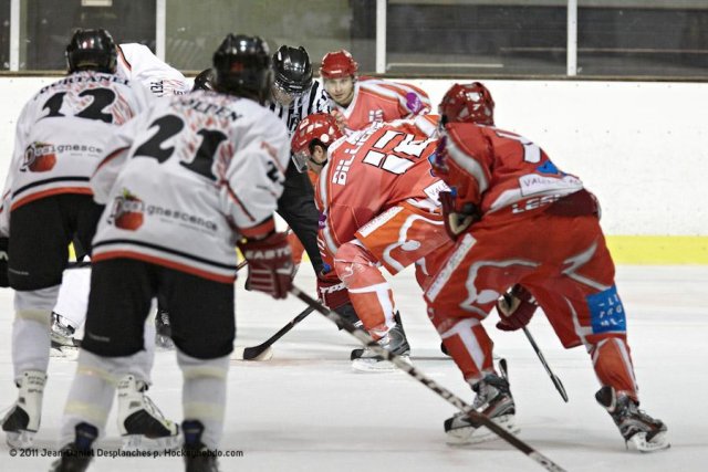 Photo hockey match Valence - Toulouse-Blagnac le 23/12/2011