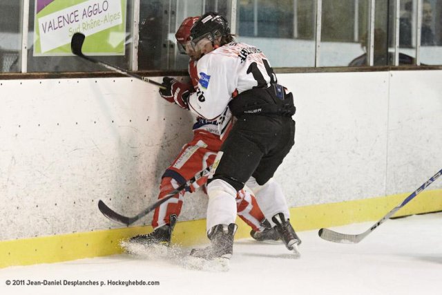 Photo hockey match Valence - Toulouse-Blagnac le 23/12/2011