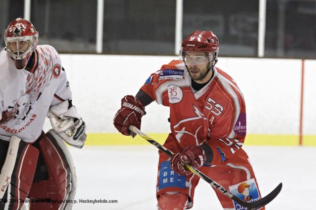 Photo hockey match Valence - Toulouse-Blagnac le 23/12/2011