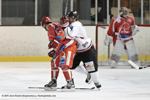 Photo hockey match Valence - Toulouse-Blagnac le 23/12/2011