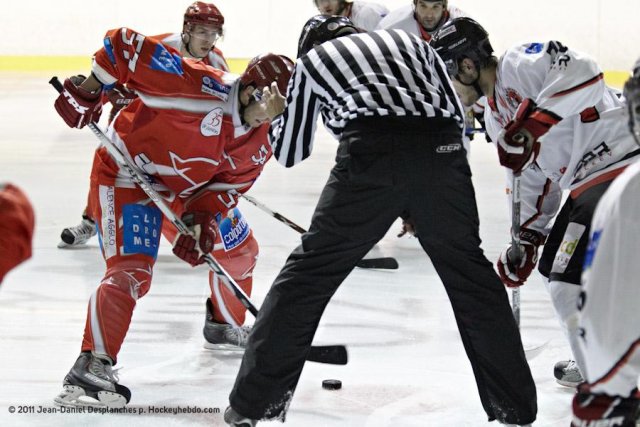 Photo hockey match Valence - Toulouse-Blagnac le 23/12/2011