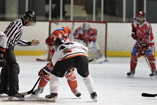 Photo hockey match Valence - Toulouse-Blagnac le 23/12/2011