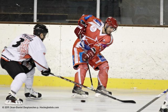 Photo hockey match Valence - Toulouse-Blagnac le 23/12/2011