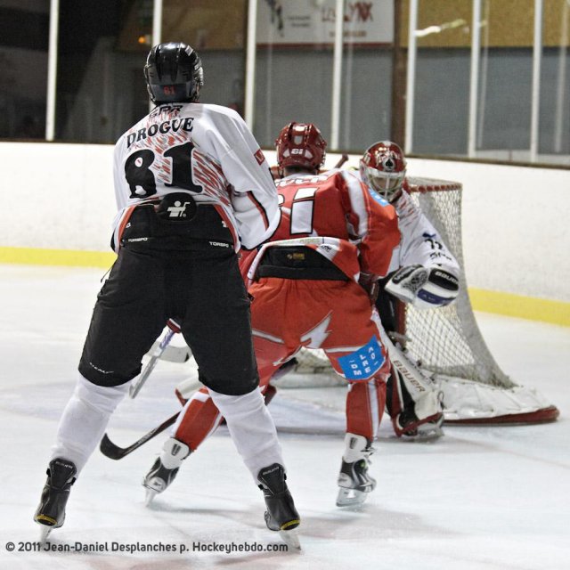 Photo hockey match Valence - Toulouse-Blagnac le 23/12/2011