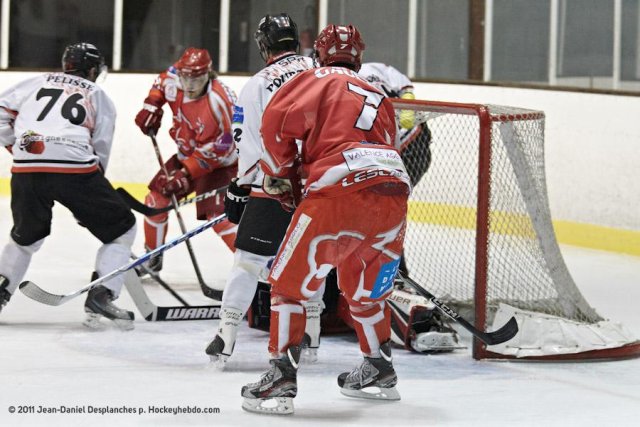 Photo hockey match Valence - Toulouse-Blagnac le 23/12/2011