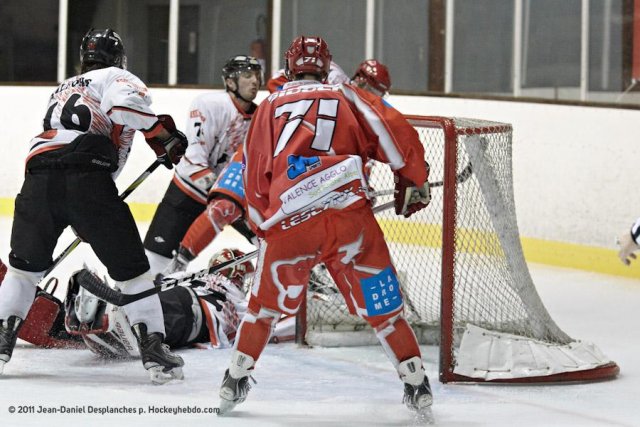 Photo hockey match Valence - Toulouse-Blagnac le 23/12/2011