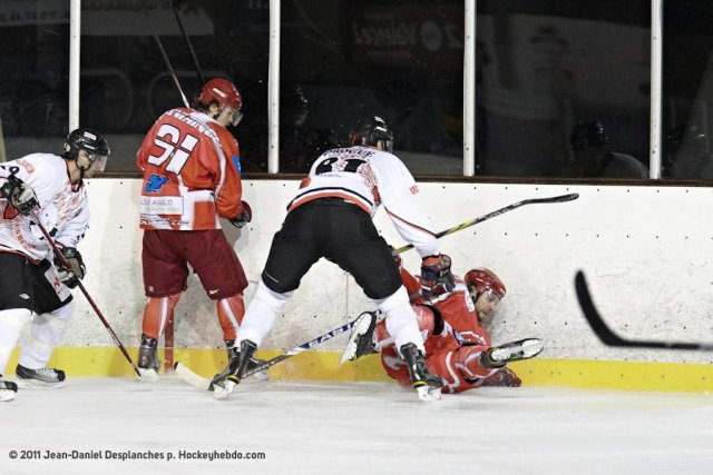 Photo hockey match Valence - Toulouse-Blagnac le 23/12/2011