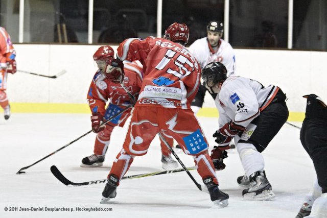 Photo hockey match Valence - Toulouse-Blagnac le 23/12/2011