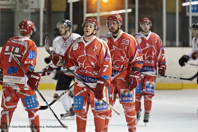 Photo hockey match Valence - Toulouse-Blagnac le 23/12/2011
