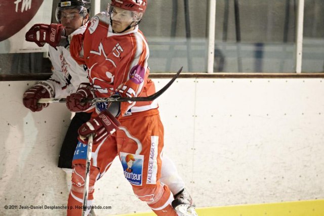 Photo hockey match Valence - Toulouse-Blagnac le 23/12/2011