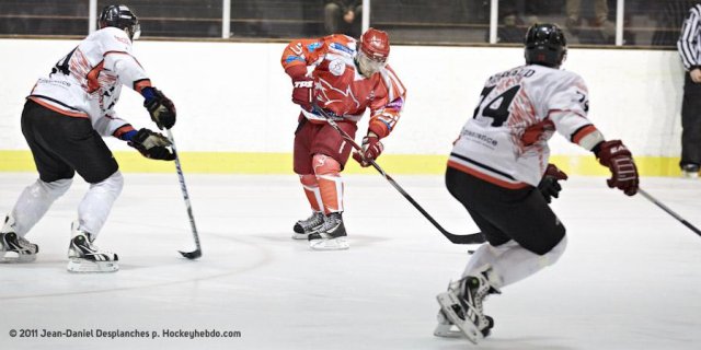 Photo hockey match Valence - Toulouse-Blagnac le 23/12/2011