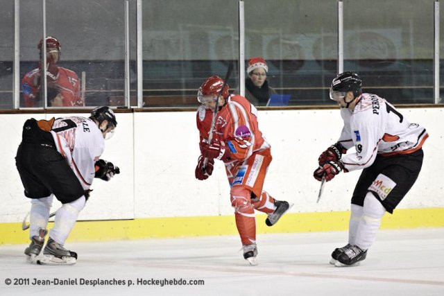 Photo hockey match Valence - Toulouse-Blagnac le 23/12/2011