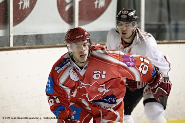 Photo hockey match Valence - Toulouse-Blagnac le 23/12/2011