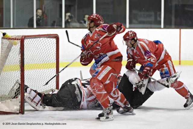 Photo hockey match Valence - Toulouse-Blagnac le 23/12/2011