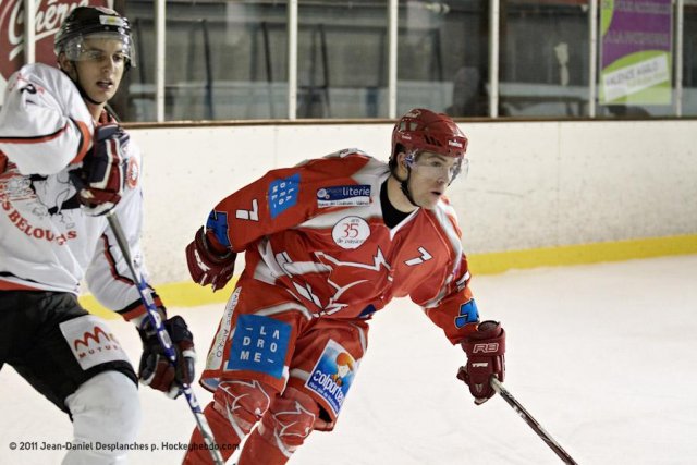 Photo hockey match Valence - Toulouse-Blagnac le 23/12/2011