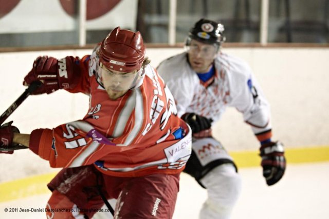 Photo hockey match Valence - Toulouse-Blagnac le 23/12/2011