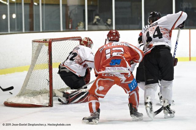 Photo hockey match Valence - Toulouse-Blagnac le 23/12/2011