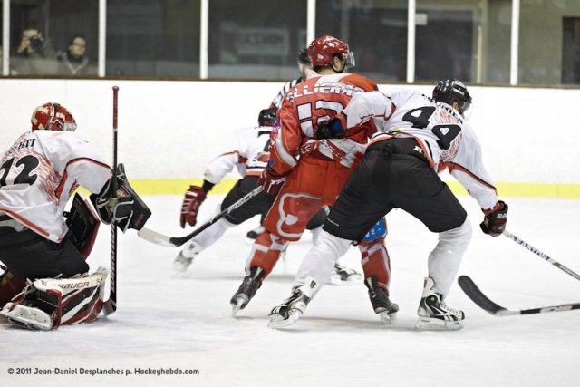 Photo hockey match Valence - Toulouse-Blagnac le 23/12/2011