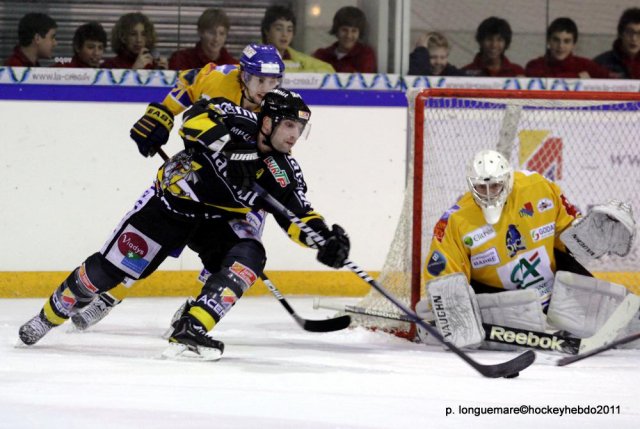 Photo hockey match Rouen - Dijon  le 26/12/2011