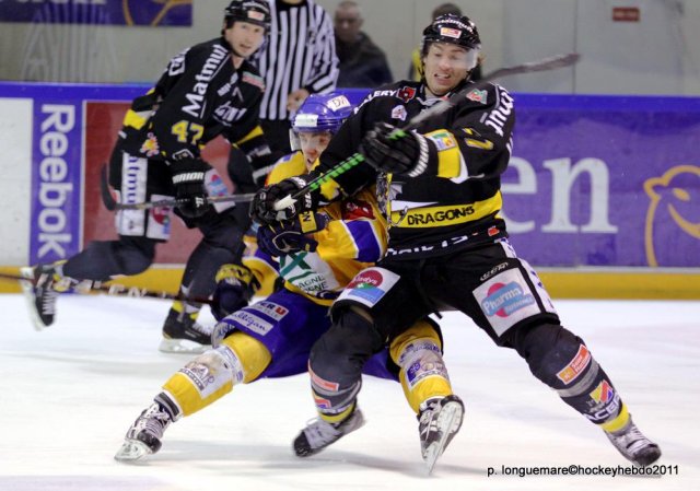Photo hockey match Rouen - Dijon  le 26/12/2011
