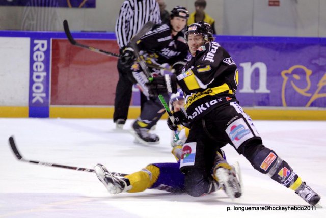 Photo hockey match Rouen - Dijon  le 26/12/2011