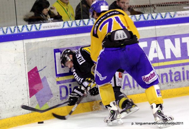 Photo hockey match Rouen - Dijon  le 26/12/2011