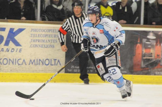 Photo hockey match Caen  - Angers  le 30/12/2011