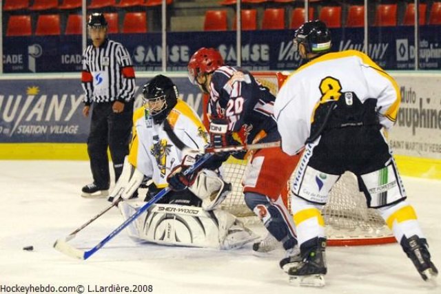 Photo hockey album Grenoble -Rouen (espoirs élite)