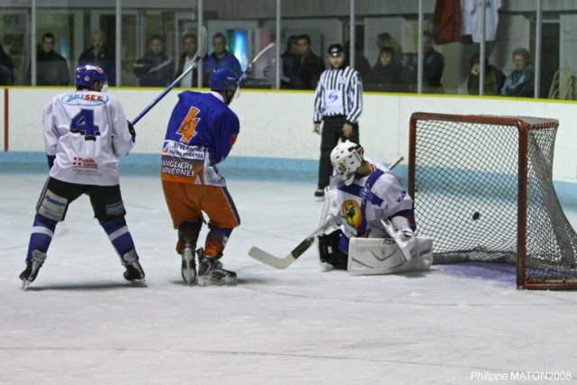 Photo hockey reportage D2 : Clermont  /  Mont Blanc 2