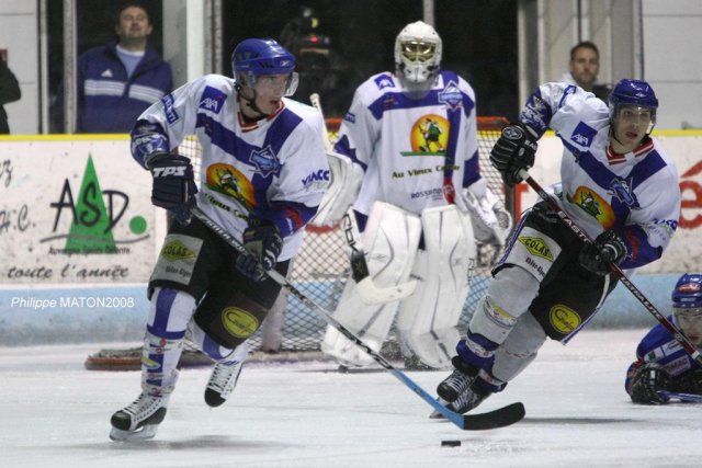 Photo hockey reportage D2 : Clermont  /  Mont Blanc 2
