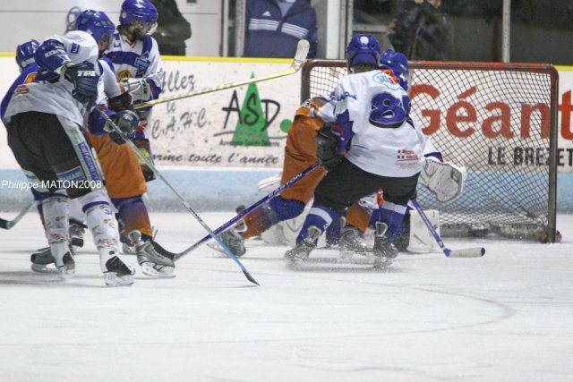 Photo hockey reportage D2 : Clermont  /  Mont Blanc 2