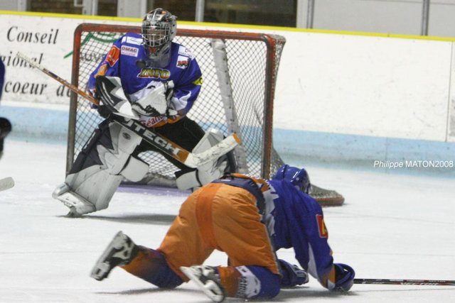 Photo hockey reportage D2 : Clermont  /  Mont Blanc 2