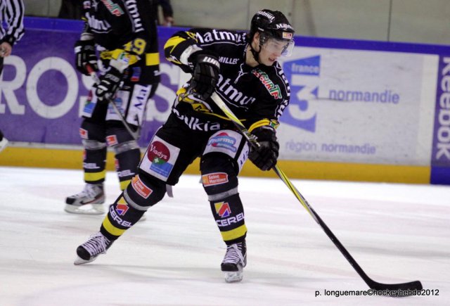Photo hockey match Rouen - Amiens  le 08/01/2012