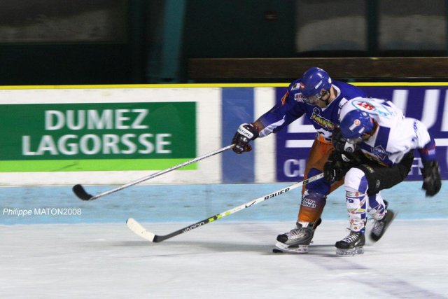 Photo hockey reportage D2 : Clermont  /  Mont Blanc 2