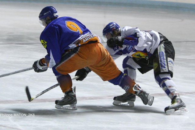 Photo hockey reportage D2 : Clermont  /  Mont Blanc 2