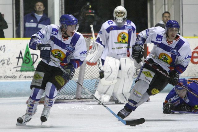 Photo hockey reportage D2 : Clermont  /  Mont Blanc 2