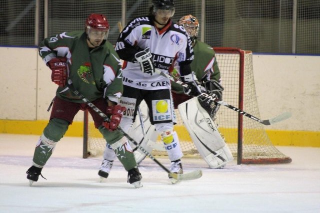 Photo hockey match Cergy-Pontoise - Caen  le 18/10/2008