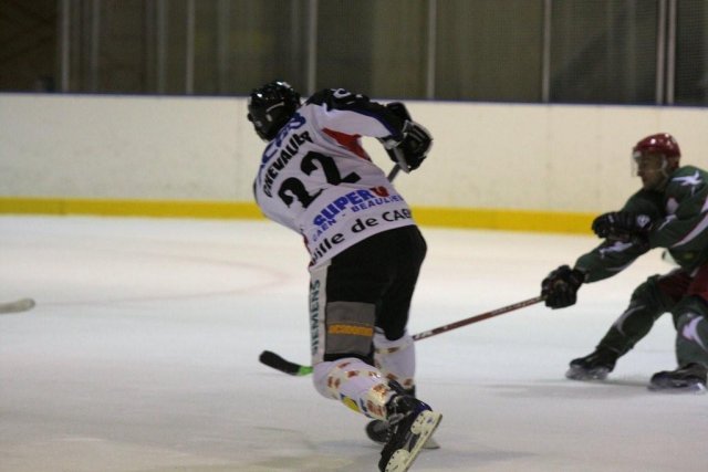 Photo hockey match Cergy-Pontoise - Caen  le 18/10/2008