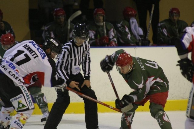 Photo hockey match Cergy-Pontoise - Caen  le 18/10/2008