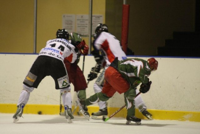 Photo hockey match Cergy-Pontoise - Caen  le 18/10/2008