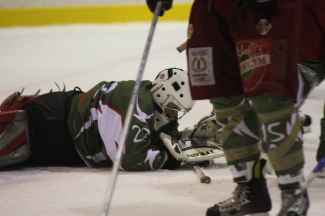 Photo hockey match Cergy-Pontoise - Caen  le 18/10/2008