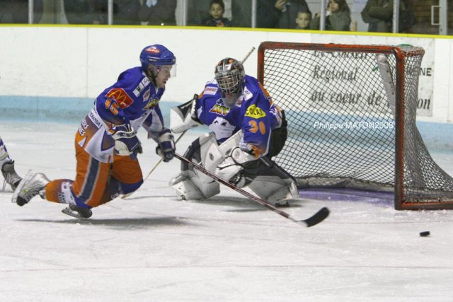 Photo hockey reportage D2 : Clermont  /  Mont Blanc 2