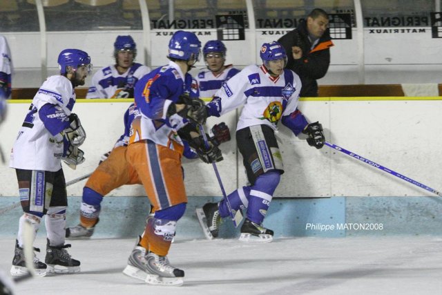 Photo hockey reportage D2 : Clermont  /  Mont Blanc 2