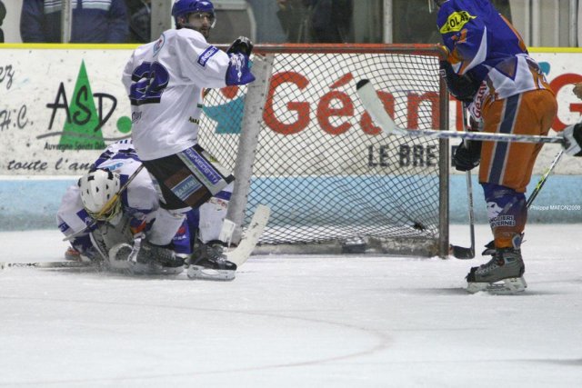 Photo hockey reportage D2 : Clermont  /  Mont Blanc 2