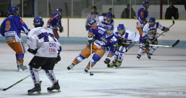 Photo hockey reportage D2 : Clermont  /  Mont Blanc 2