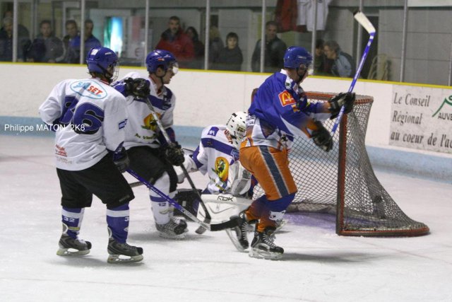 Photo hockey reportage D2 : Clermont  /  Mont Blanc 2