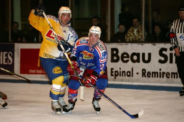 Photo hockey match Epinal  - Chamonix  le 27/02/2008