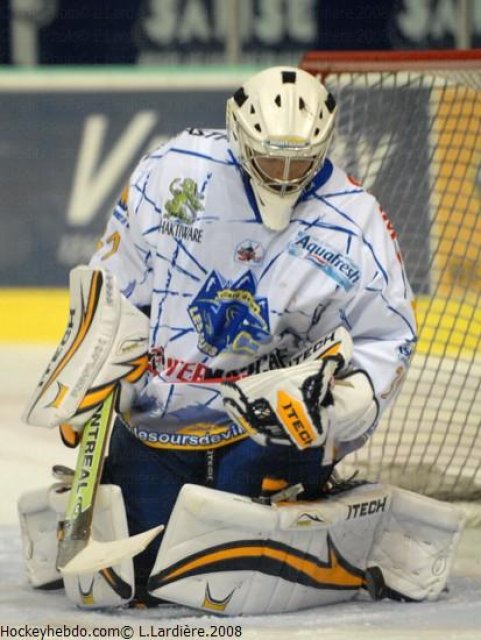 Photo hockey match Grenoble  - Villard-de-Lans le 21/10/2008