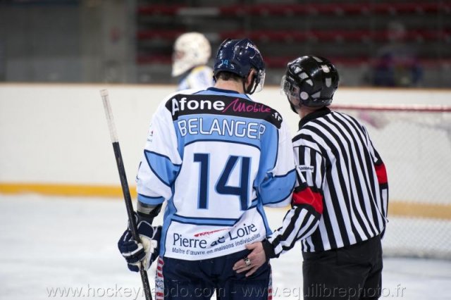 Photo hockey match Gap  - Angers  le 31/01/2012