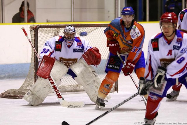 Photo hockey match Clermont-Ferrand - Asnières le 04/02/2012